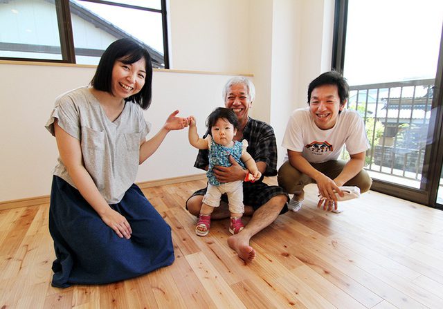 お客様に後悔させない、喜んでもらえる家にしよう！という信念のある会社です！